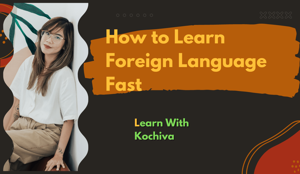 tips to learn foreign language