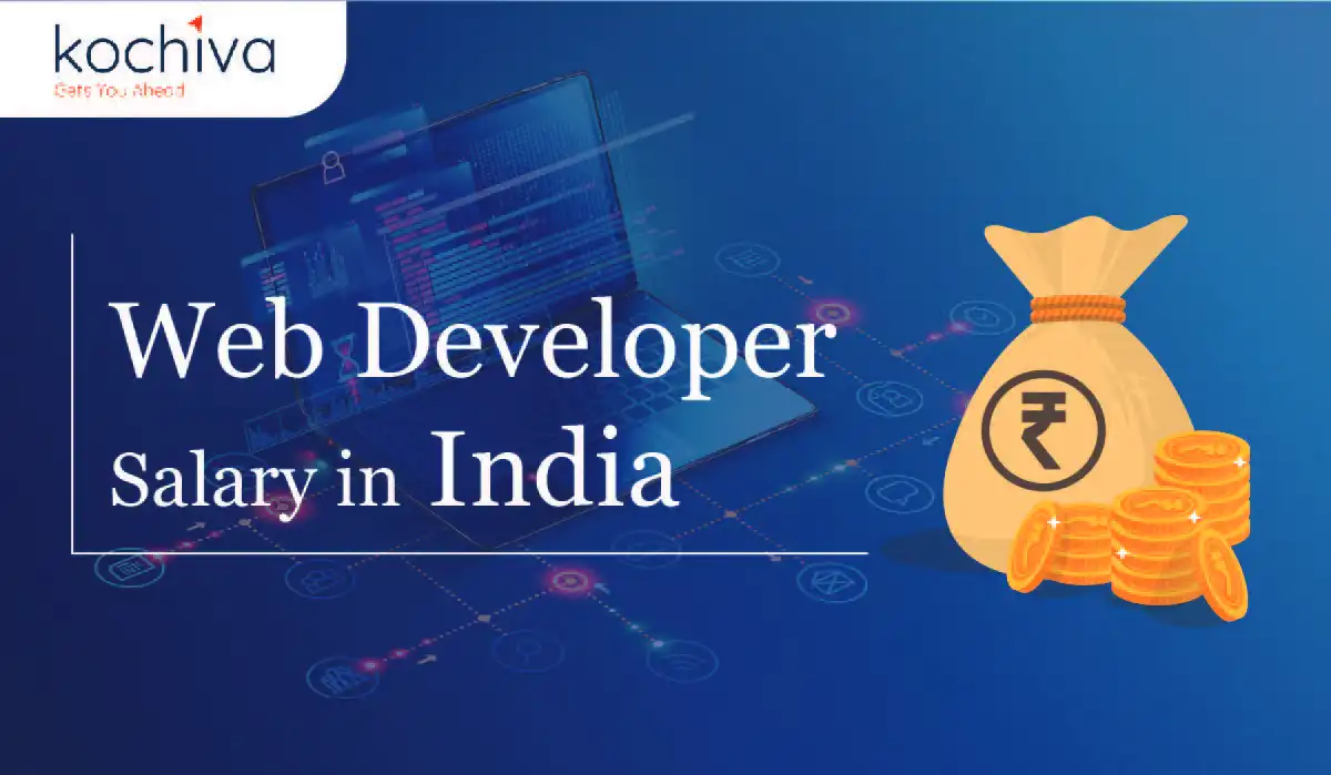 web developer salary in india