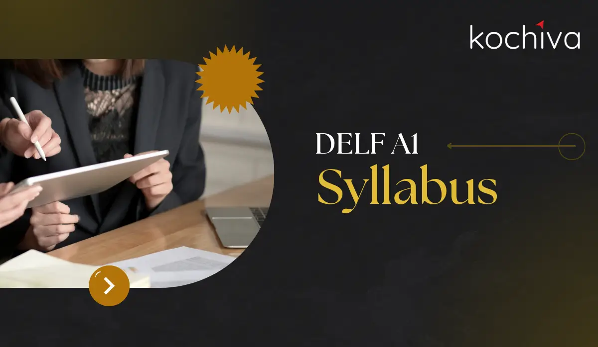 DELF A1 Syllabus