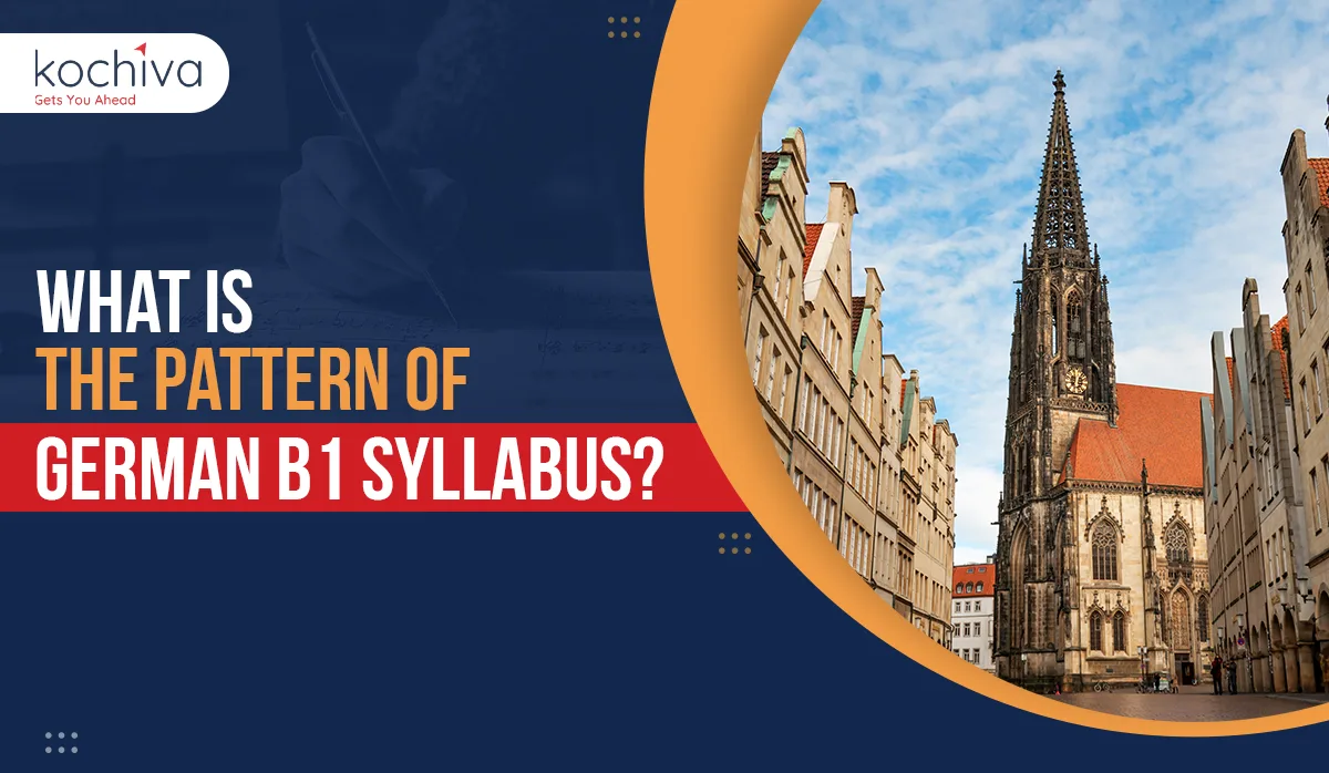 What is the pattern of German B1 Syllabus