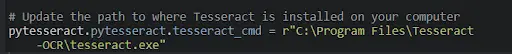JPG to Excel Converter in Python